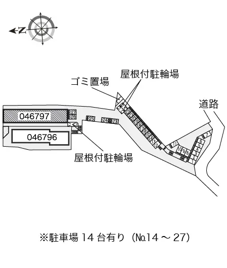 明石市魚住町金ケ崎 月極駐車場